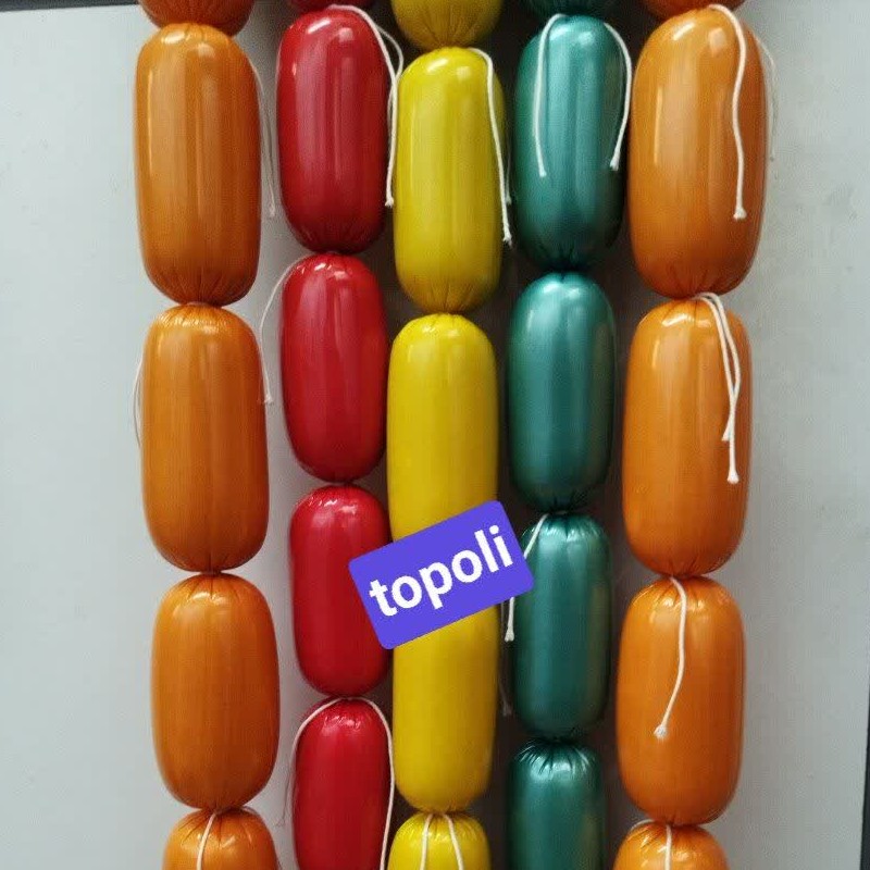 سوسیس کوکتل مرغ پنیری خانگی