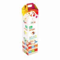 بازی فکری جنگا رنگی 54 تکه سپتا  JENGA

