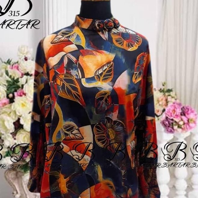 شومیز کرپ فلور