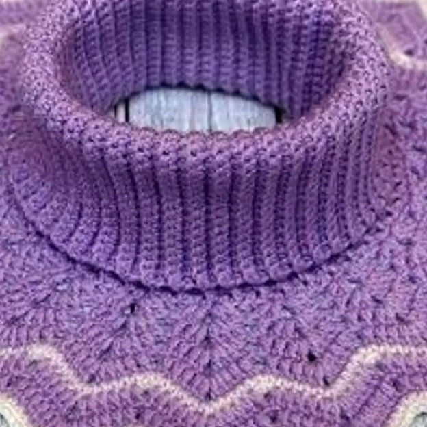 شال گردن بافتنی رینگی