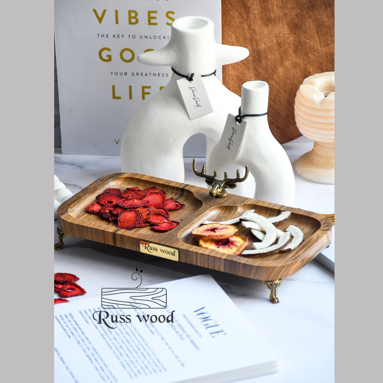 اردوخوری  دو خانه مربع مدل گوزن 