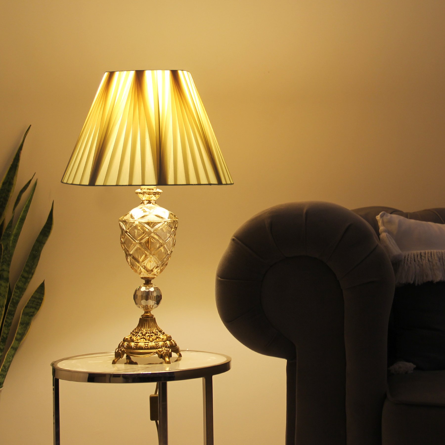 آباژور رومیزی لوتوس لایت مدل رزیتا