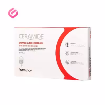 فیلر درمانی مو سرامید فارم استی | Farm Stay Ceramide Damage Hair Filler