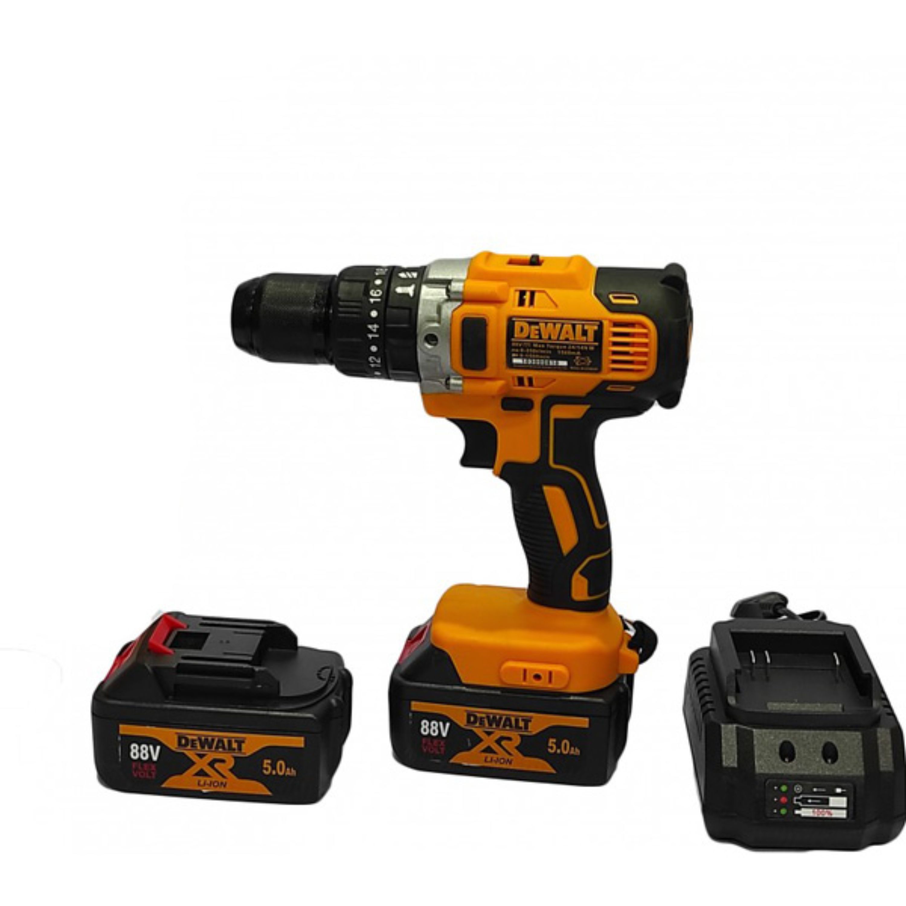 دریل شارژی 88 ولت دیوالت مدل 88V FLIX VOLT