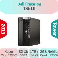 کیس  ورک استیشن Dell Precision T3610  رندرینگ استوک