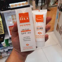 کرم ضد افتاب دکتر ژیلا 30 بی رنگ 65 گرمی