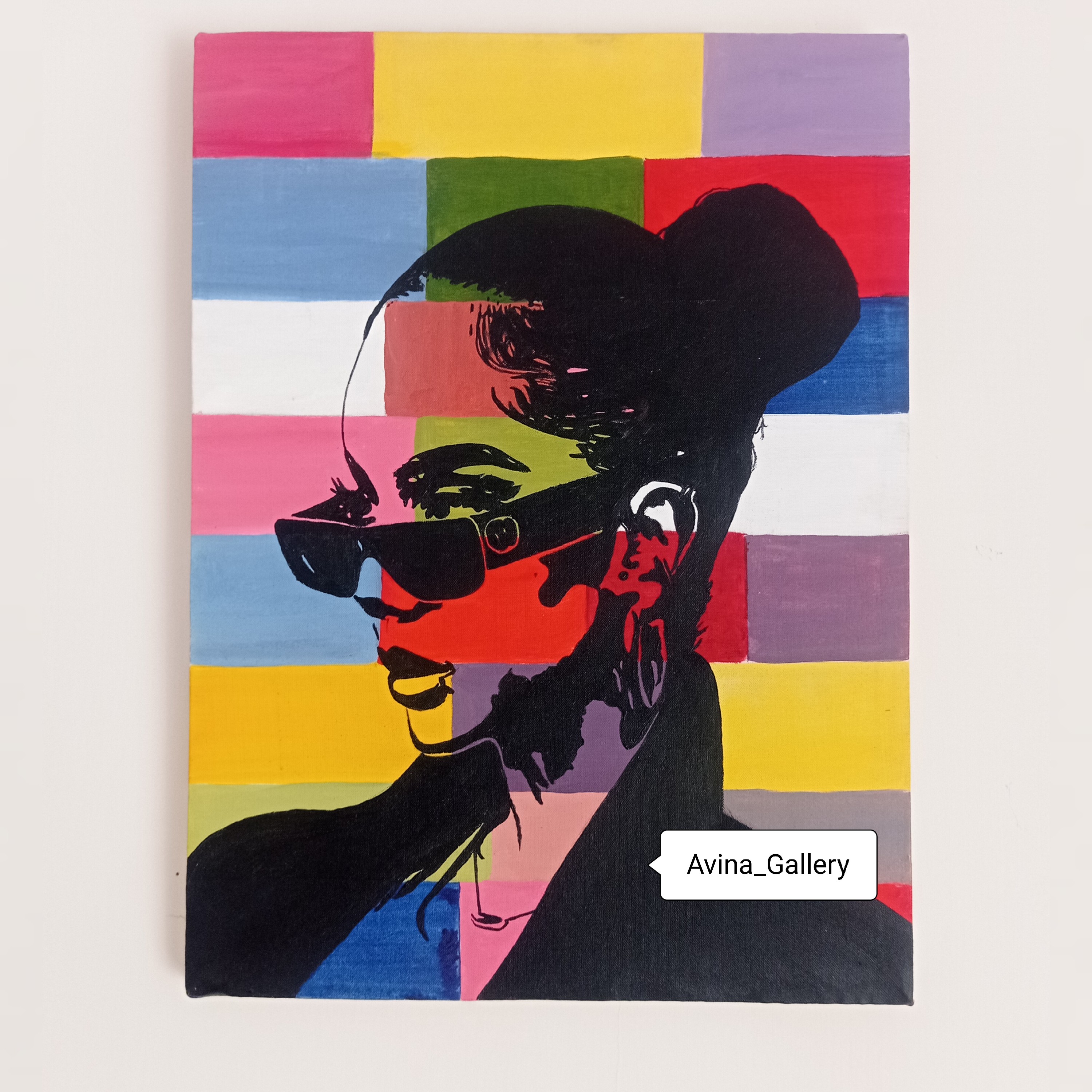 تابلو  نقاشی آکرلیک 30در 40