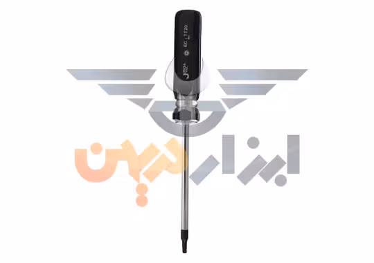 پیچ گوشتی سایز t25 ستاره ای سوراخ دار جی تک jetech