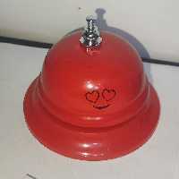 زنگ رومیزی مدل 001 قرمز دارای رنگ بندی