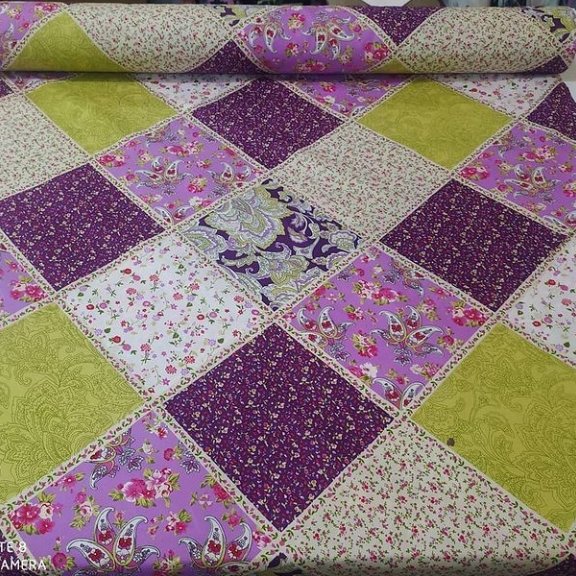 پارچه ملافه ای طرح چهل تیکه