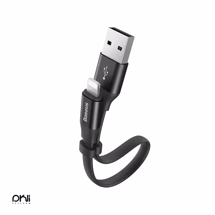 کابل بیسوس USB to Lightning طول 23 سانتی متر مدل CALMBJ-B01 - تلکام