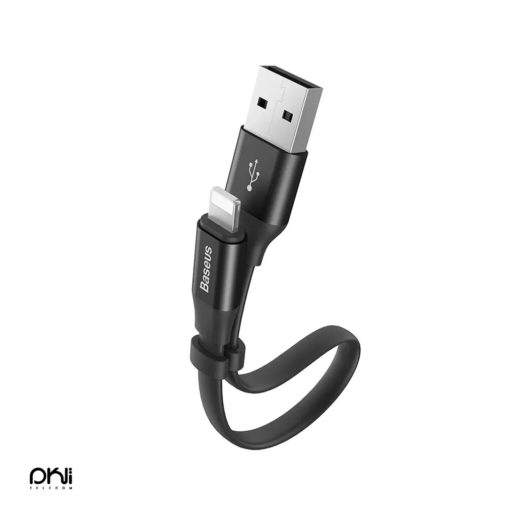 کابل بیسوس USB to Lightning طول 23 سانتی متر مدل CALMBJ-B01 - تلکام