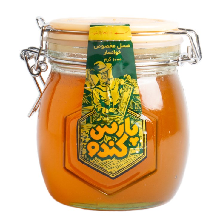 عسل مخصوص درب چفتی 1000 گرمی پارس کندو