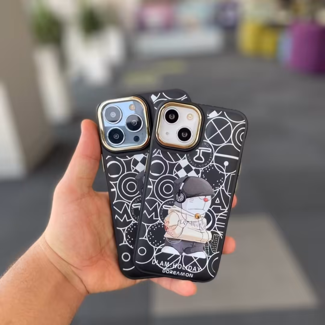 کاور  پافر طرح دار  مدل آیفون سامسونگ شیائومی 