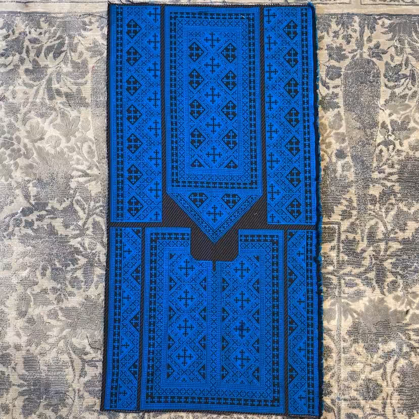 پنل 6 تیکه سنتی جذاب مانتویی کد 118