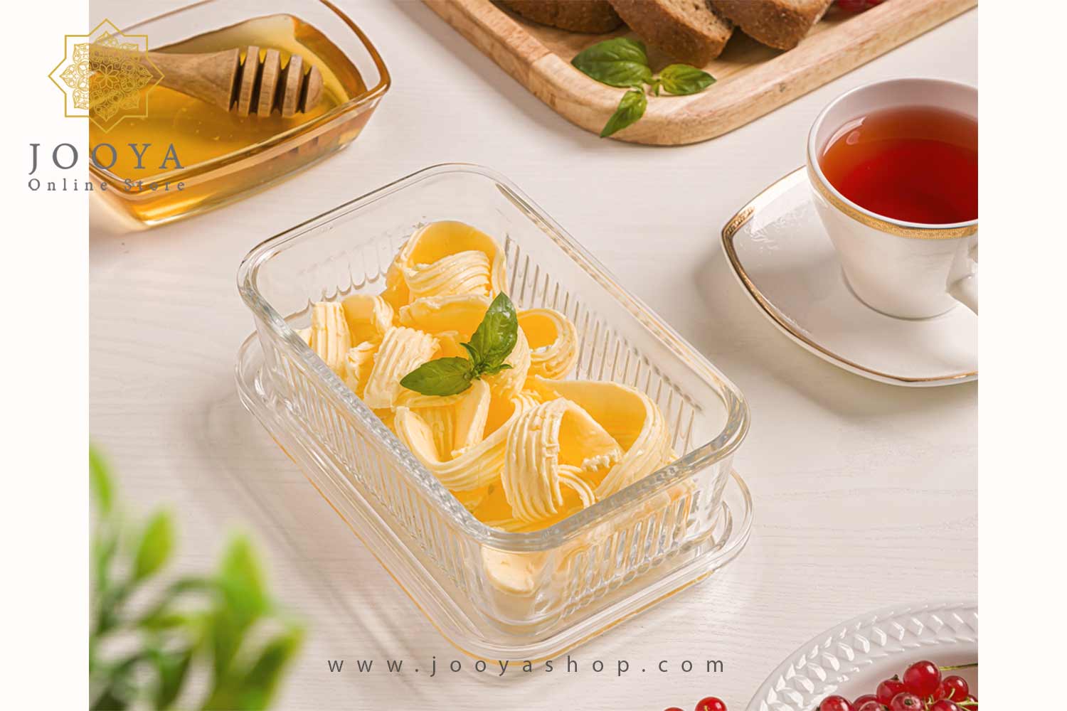 ظرف کره با درب اکرولیک لیمون