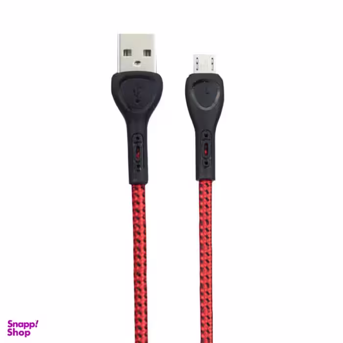 کابل تبدیل USB به microUSB الدینیو مدل LS482 طول 2 متر
