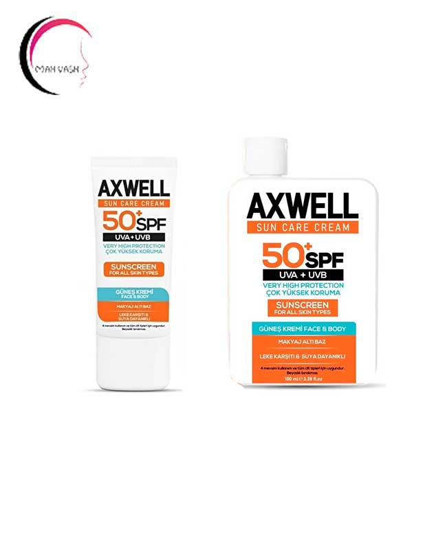 ضد آفتاب ضد لک آکسول spf 50