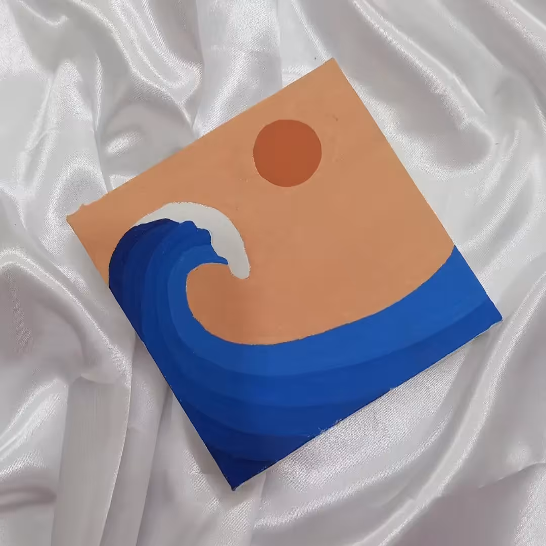 تابلو نقاشی دریا 