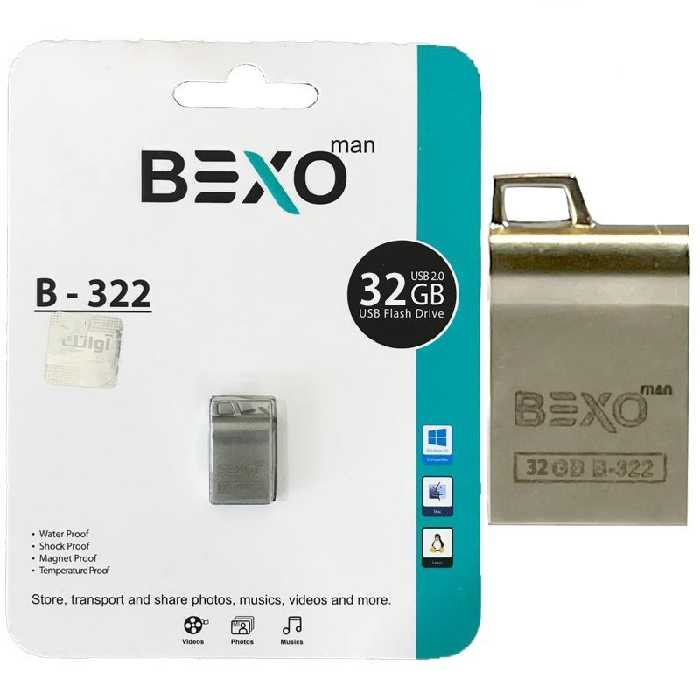 فلش 16 گیگ بکسو مدل Bexo B-322