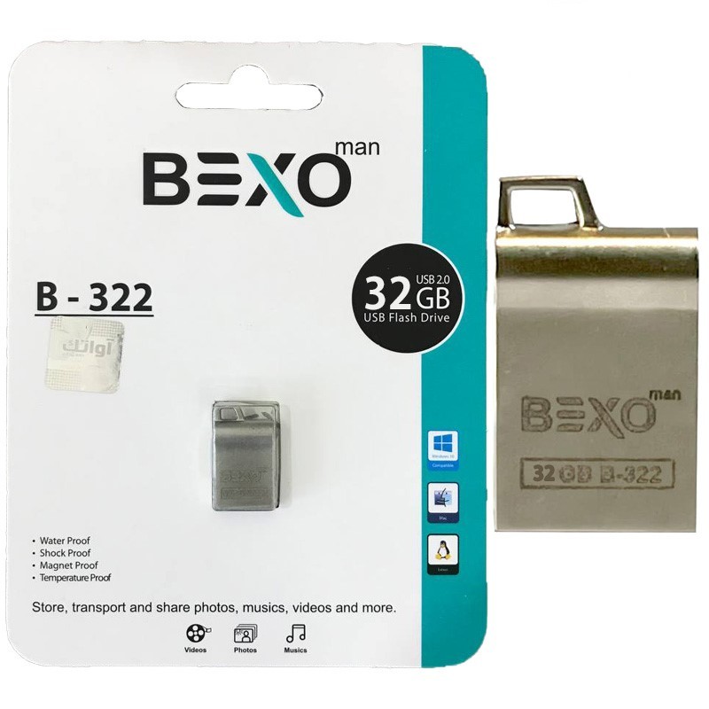 فلش 16 گیگ بکسو مدل Bexo B-322