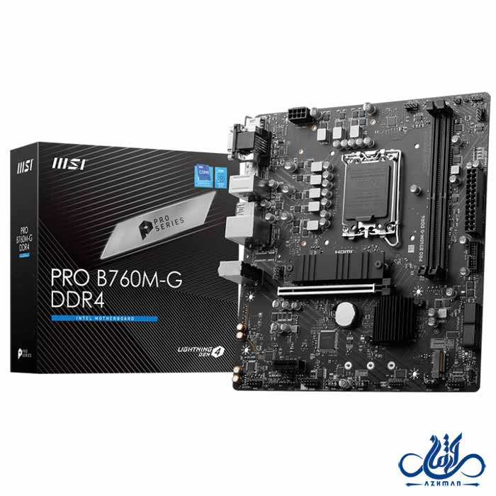 مادربرد ام اس آی PRO B760M-G DDR4