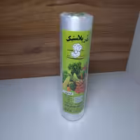 نایلون فریزر  رولی پرفراژدار (یک کیلویی معادل 1000برگ کیسه )