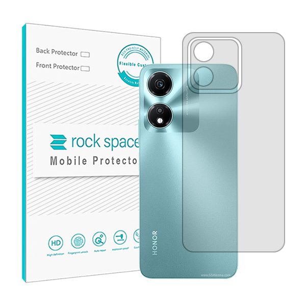 گلس محافظ پشت گوشی آنر X5 مدل نانو هیدروژل شفاف برند راک اسپیس کد S