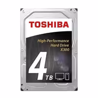 هارددیسک اینترنال توشیبا مدل X300 HDWE140 4TB