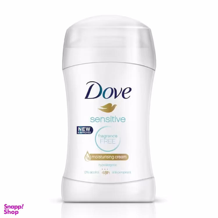 مام صابونی زنانه داو (Dove) مدل Sensitive حجم 40 گرم