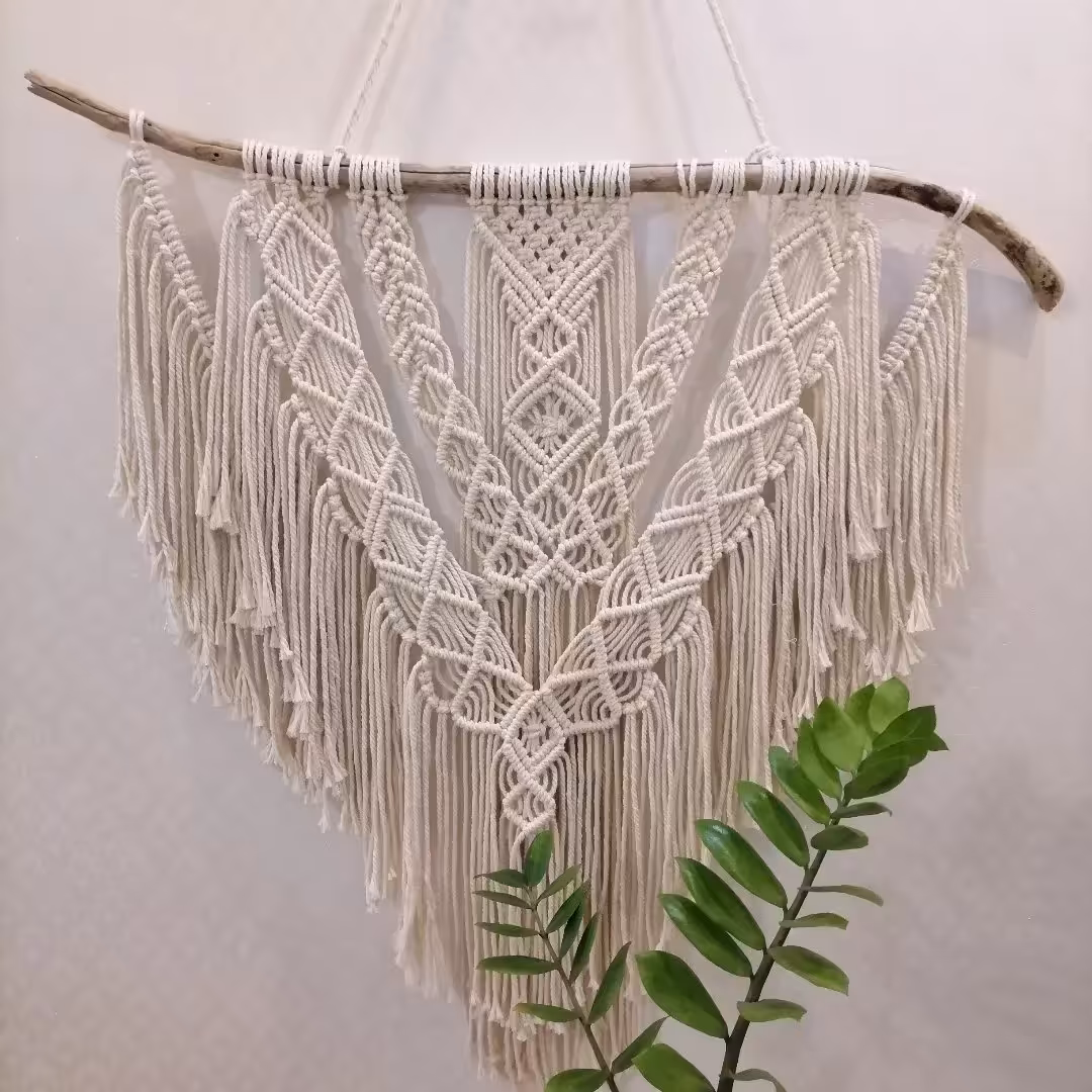 دیوارکوب مکرومه دلبر
