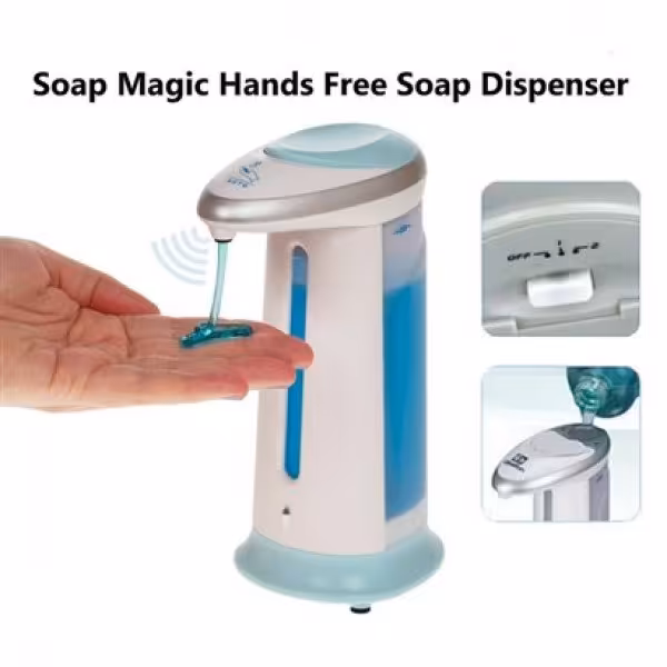 جای مایع دستشویی و ظرفشویی چشمی soap magic