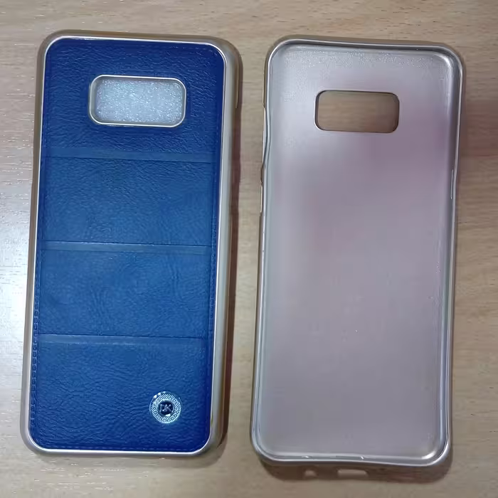 کاور سامسونگ  S8 pluse پشت چرم