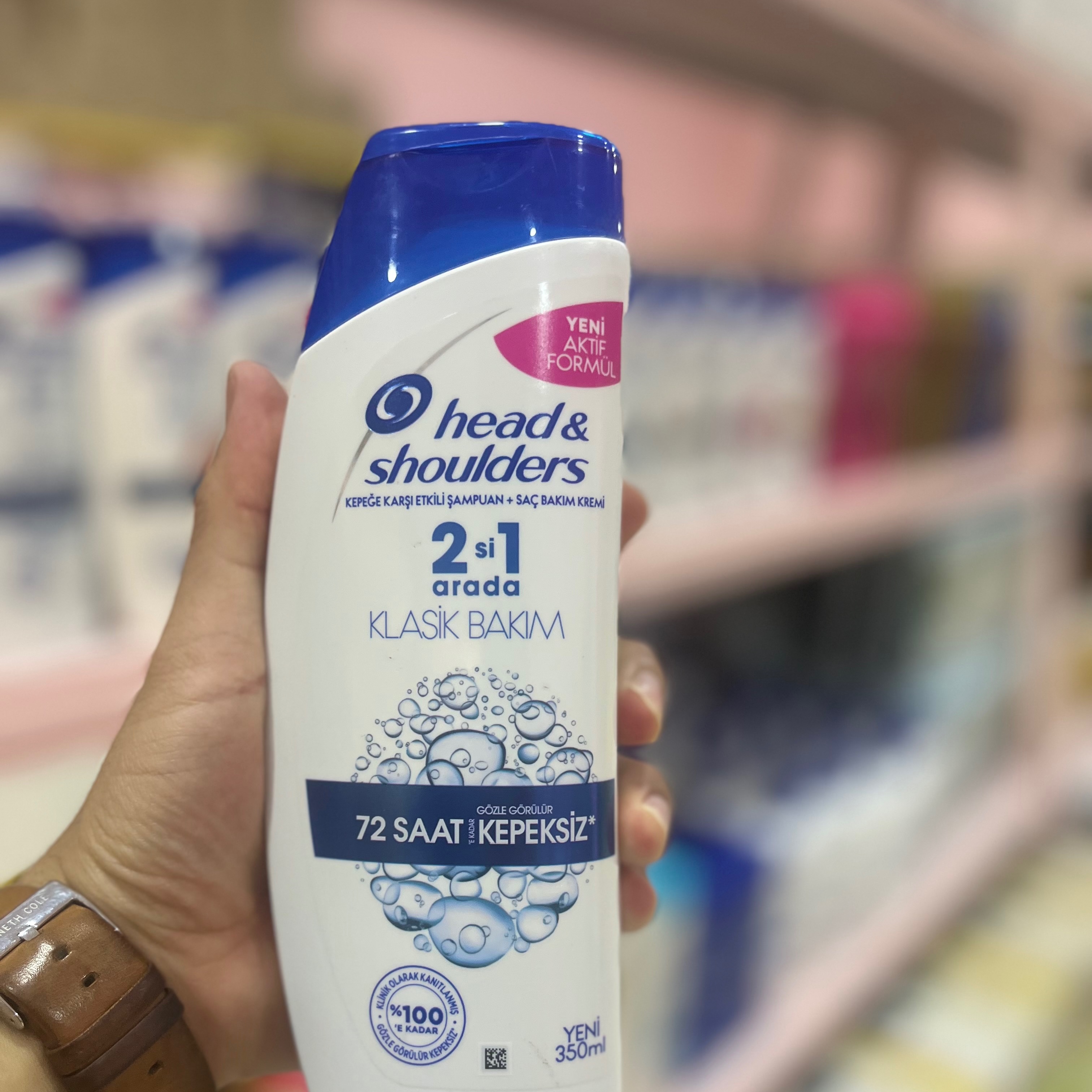 شامپو ضدشوره کلاسیک 2 در 1 هد اند شولدرز 350ml