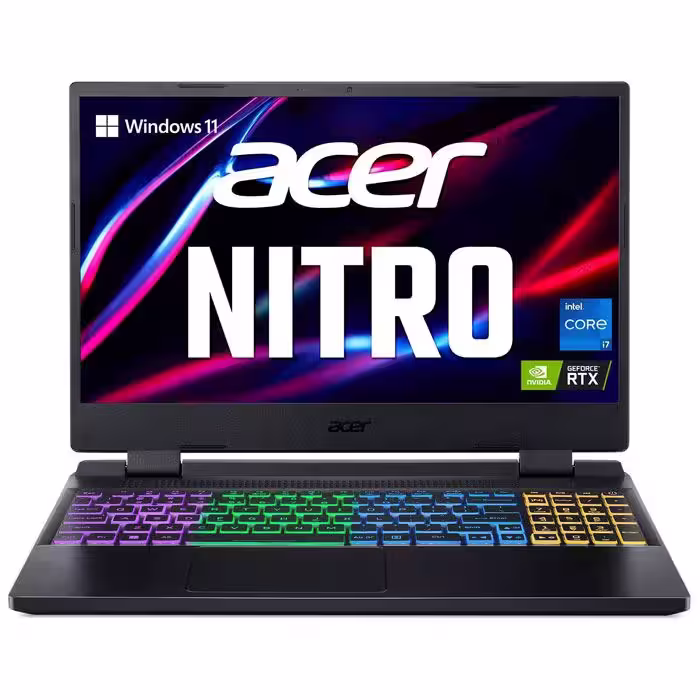 لپ تاپ گیمینگ 15.6 اینچ ایسر Nitro 5 AN515 پردازنده Core i7 12700H رم 16GB حافظه 2TB SSD گرافیک 4GB RTX 3050