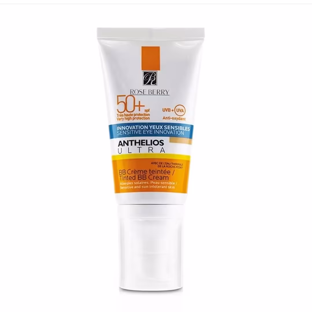 ضد آفتاب آنتلیوس الترا بی بی کرم رزبری حجم 50 میل
ROSE BERRY ANTHELIOS ULTRA BB CREME TEINTE 50ML

