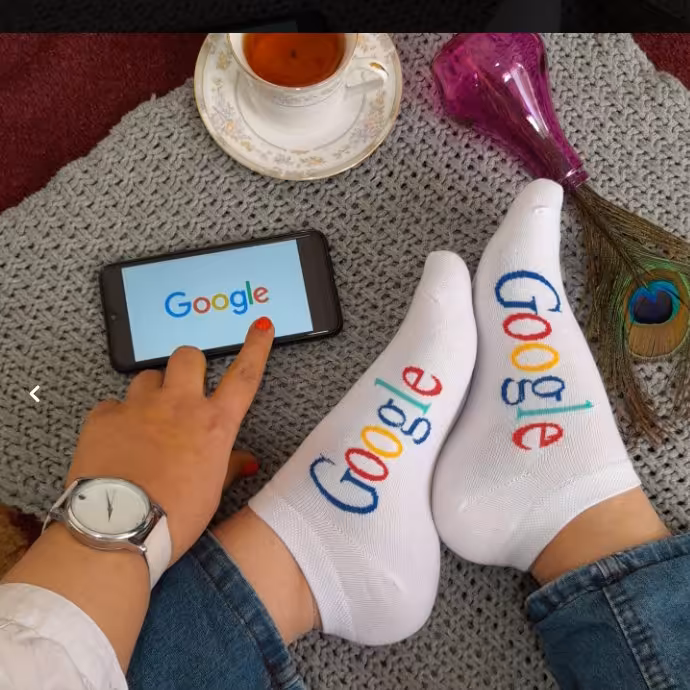 جوراب فانتزی برندهاو لوگوهای معروف 