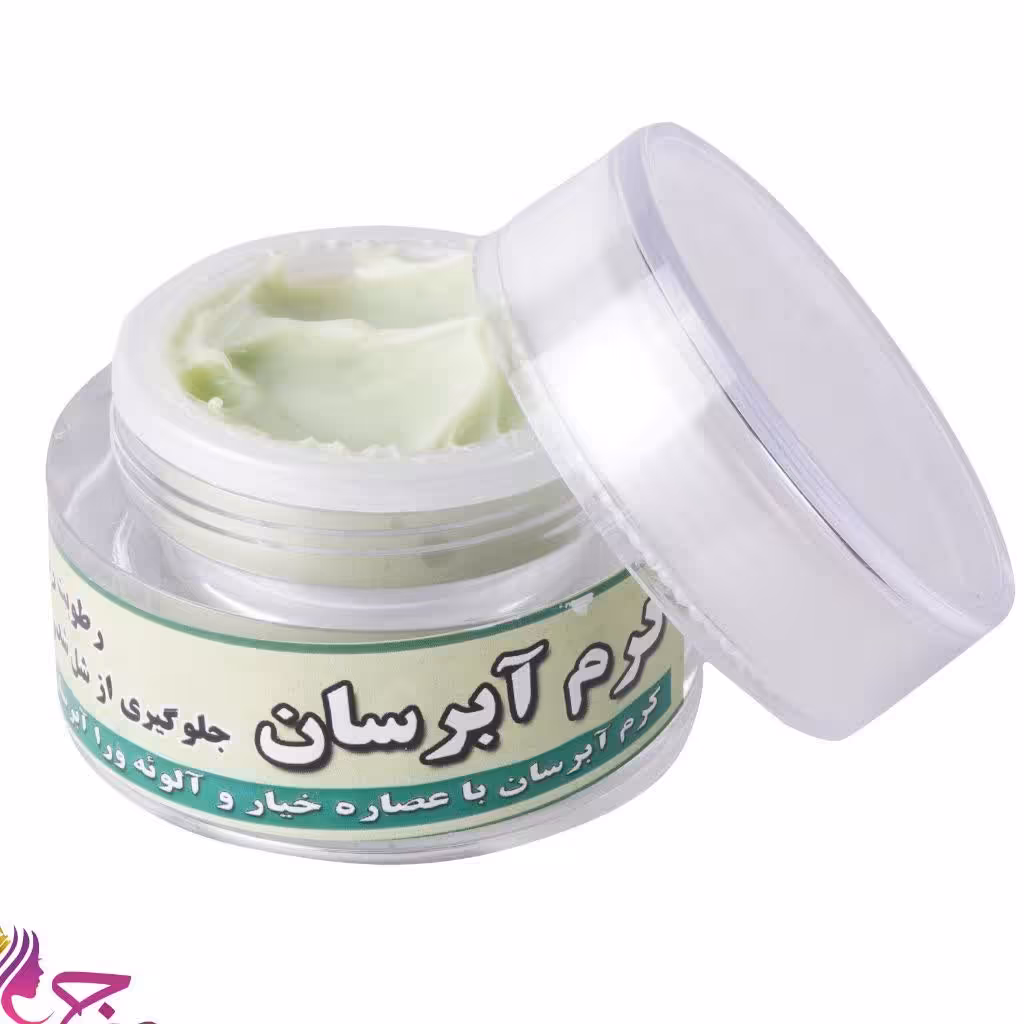 کرم آبرسان خیار و آلو وراء رجبی در وزن های 30 گرمی صد در صد طبیعی و بدون مواد شیمیایی 