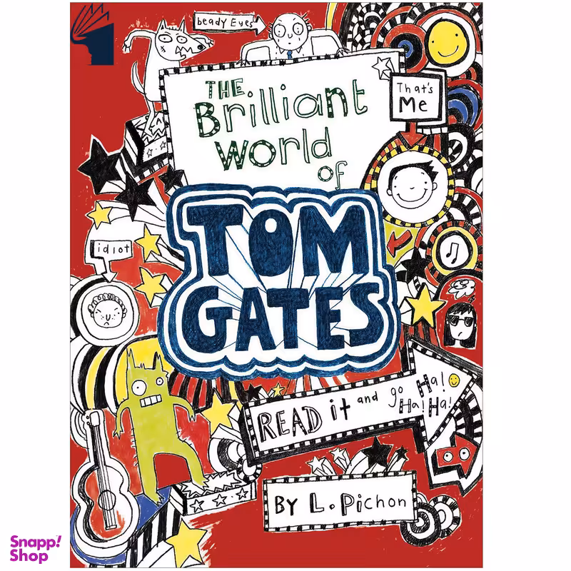 کتاب The Brilliant World of Tom Gates اثر L Pichon انتشارات معیار علم