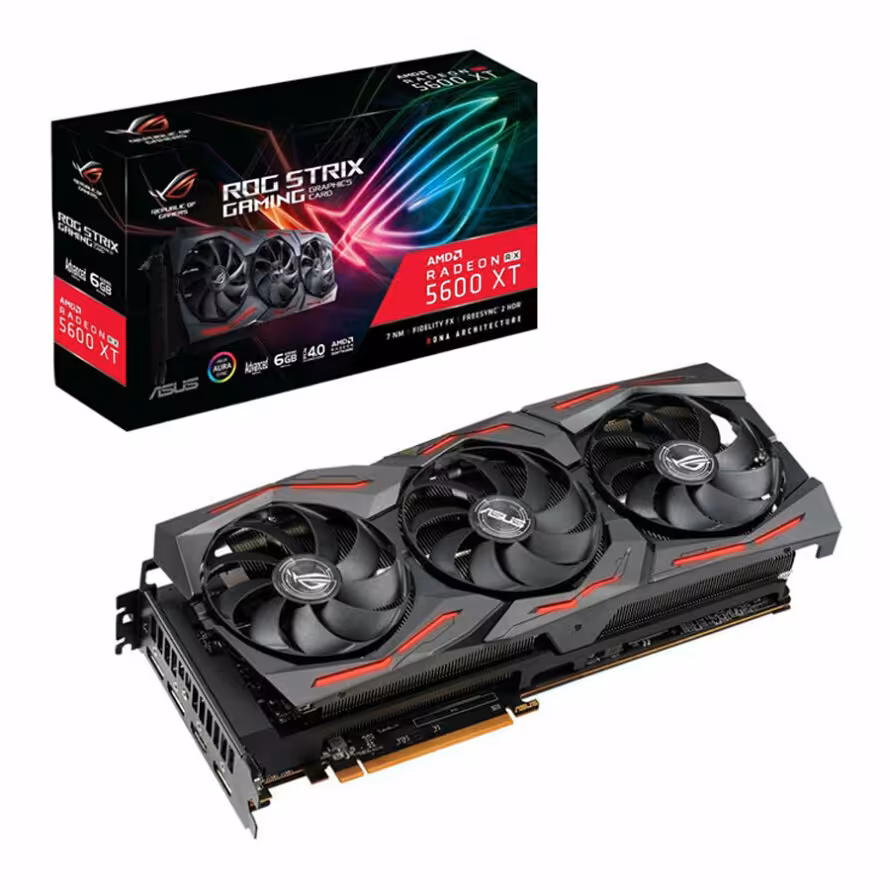کارت گرافیک ایسوس ROG STRIX RX5600XT A6G GAMING