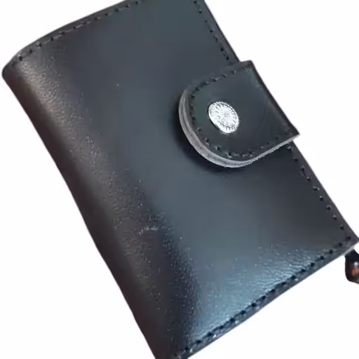 کیف چرم  و جاکلیدی