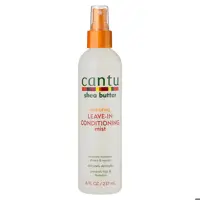 اسپری آبرسان نرم‌ کننده بدون نیاز به شستشو مو شی باتر کانتو Cantu Butter Hydrating Leave-In Conditioning Mist • خوش آرا