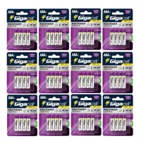 باتری نیم قلمی گیگاسل مدل Max Power بسته 48 عددی
