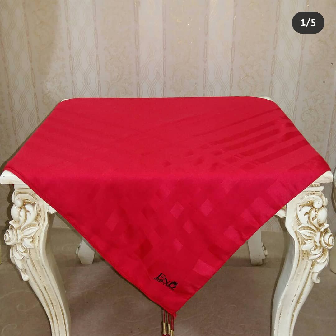 روسری ساده سوپر نخ منگوله دار