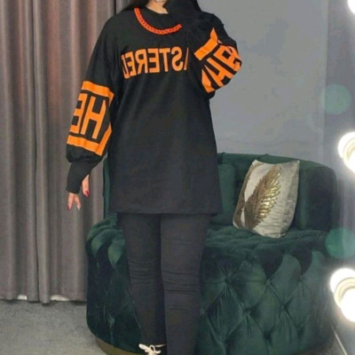 بلوز فینگردار زنجیری نخ پنبه