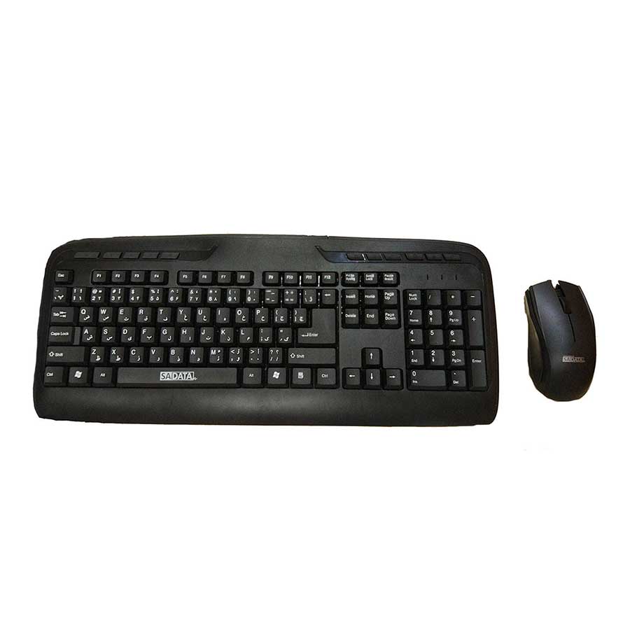 قیمت و خرید کيبورد و ماوس بی‌سيم سادیتا مدل SKM-1554WL | یاس ارتباط