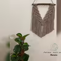 جا کلیدی دیواری مکرومه مدل پندار 