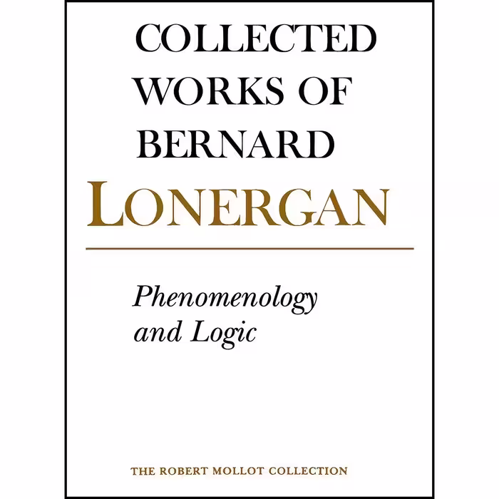 کتاب زبان اصلی Phenomenology and Logic اثر Bernard Lonergan and Philip McShane