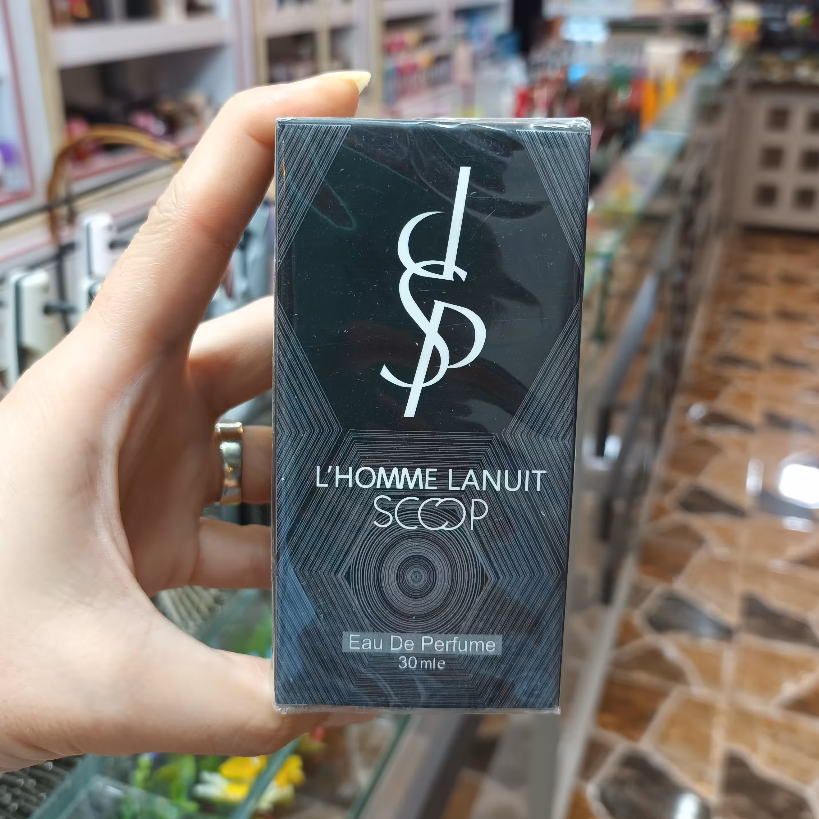 ادکلن اسکوپ SCOOP رایحه LHOMME LANUIT حجم 30 میل