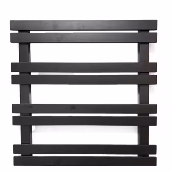 حوله خشک کن فلت سایز 60 رنگ مشکی استیل 304 ارسال با بسته بندی ویژه به سراسر ایران